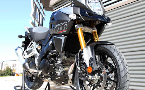 V-Strom DL1000 2015 fitted with Scorpion Trail II Adventure Tyres